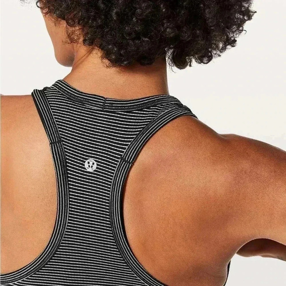Lululemon Swiftly Tech Racerback White / Black  4 - Picture 3 of 10